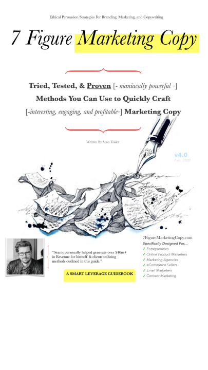 7 Figure Marketing Copy (Sean Vosler)