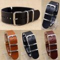 18mm/20mm/22mm PU Leather Wrist Watch Band Strap Mens Stainless Steel Pin Buckle. 