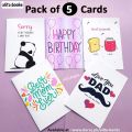 Greeting Cards Sorry Card Birthday Card Best Friends Card Mothers Day Card Fathers Day Card Pack of 5 Cards. 