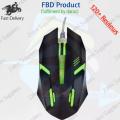 Usb Wired Opticle Computer Laser RGB Gaming Mouse 7 Color Changing Big Size. 