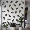 Leaf Wall Sticker Decal Set 20 Pcs Removable Decorative Leaves for Home, Bedroom, Living Room. 