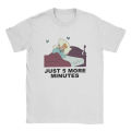 Men's Disney Cinderella Just 5 More Minutes T Shirt Pure Cotton Clothing Novelty Short Sleeve Crew Neck Tees Big Size T-Shirts. 
