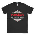44 Pinochet - Pinochet's Helicopter Tours Established T-SHIRT S-2XL. 