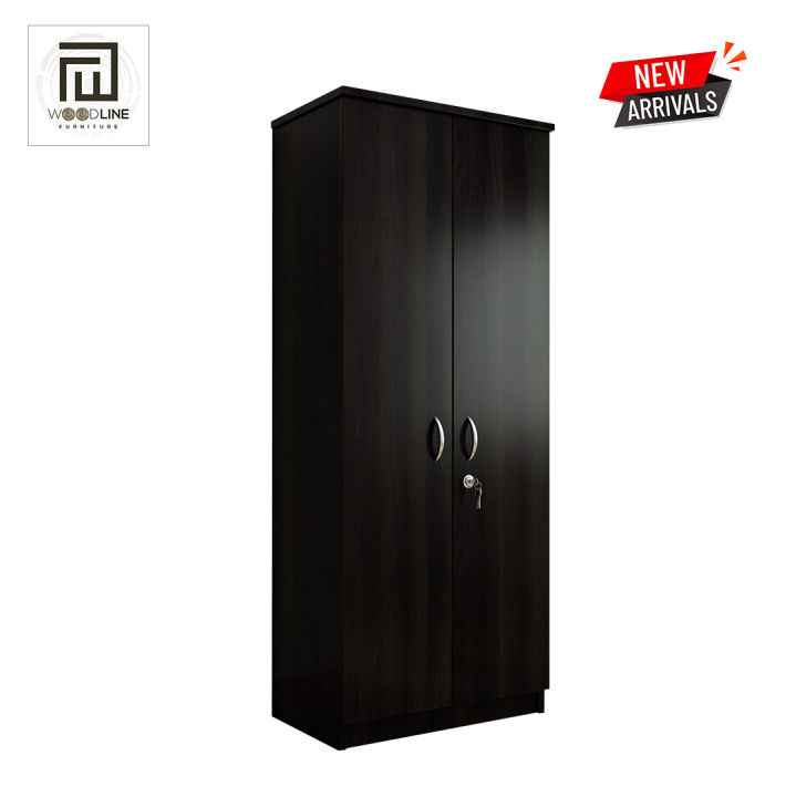 Customized Wood Cupboard Double Door Wood Almirah 5 Shelves With Door Storage Cabinet, Cupboard Almari