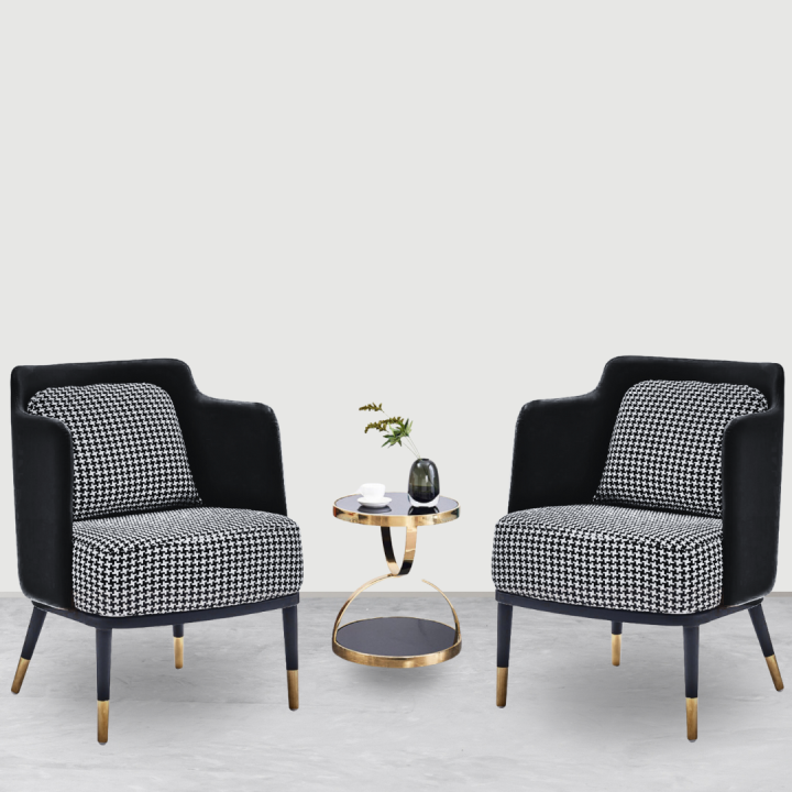 Imported Arm chairs Pair with coffee table