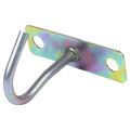 3X Fan Fixture Metal J Shaped Ceiling Mount Hook Hanger 80mm Height. 