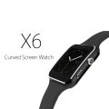 X6 Bluetooth Smart Watch with Remote camera Pedometer Alarm for Phones. 