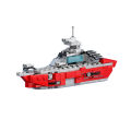 Compatible with Lego vehicle military tank 6-in-1 small particle assembly model building block toy. 