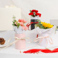 Multifunctional Exquisite Flower Bucket Paper Round Reusable Flower Gift Box for Home. 