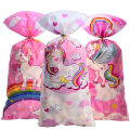 25/50pcs Cute Unicorn Candy Bags Packing Bags Birthday Party Decor Bag For Guest Girl Birthday Supplies Baby Shower. 