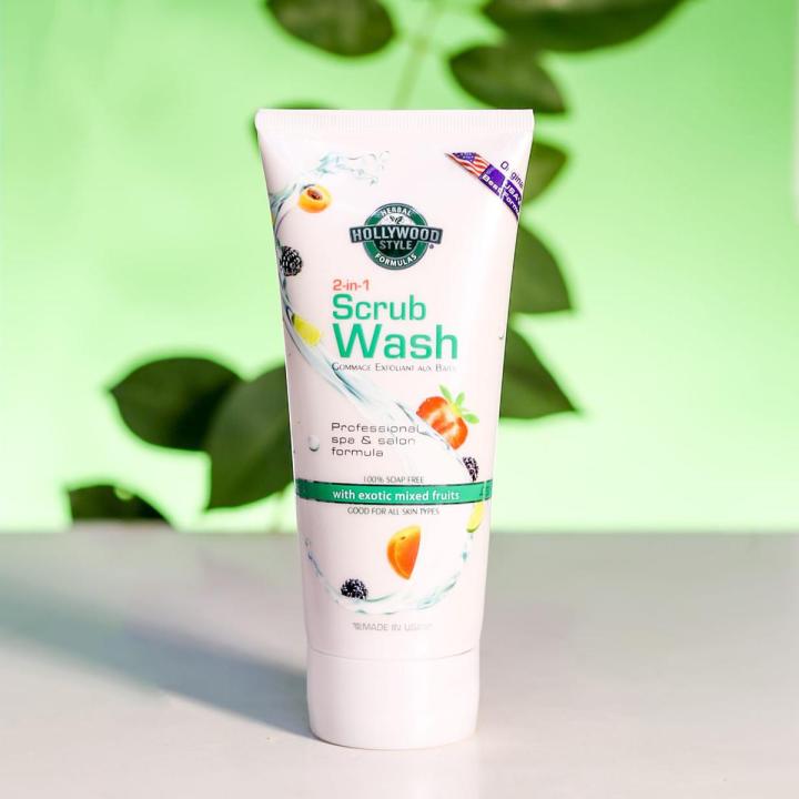 Hollywood Style 2-In-1 Scrub Wash 150ml