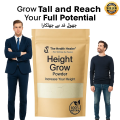 Height Growth Powder | Natural Height Booster Supplement | Organic Bone Strength & Growth Support Formula. 