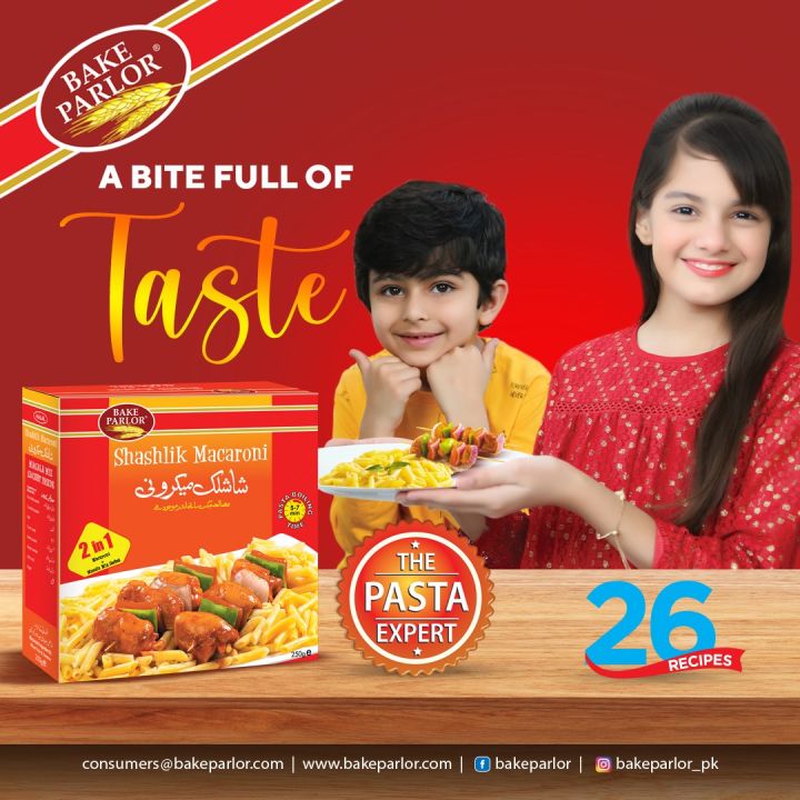 Bake Parlor Shashlik Macaroni - 250 gm