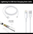 Apple iPhone 14 Plus, 13, 12 Pro Max, XS, 8, 7, 6, 5 Lightning Fast Charging Data Cable. 