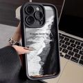 For Infinix Hot 50 4G 5G Soft Matte Silicon Retro Cool Shadow Couple Phone Case Shockproof Protective Cover. 