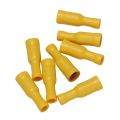 200 Pcs 4-6mm2 Wire Connector Ring Crimp Terminal Yellow 12-10AWG. 