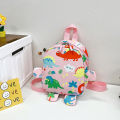 Little Dinosaur Kids School Bag 2024 Cute Fashion Cartoon Backpack Kindergarten Small Ears Boy Girls Backpack. 