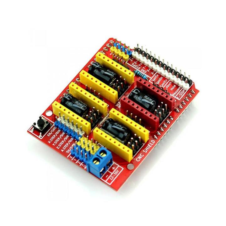 Arduino CNC s.hield v3 A4988 DRV8825 Driver Expansion Board In Pakistan