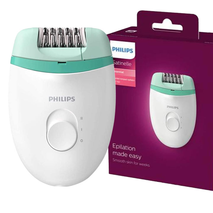 Philips Satinelle Essential Corded Compact Epilator - BRE224/00
