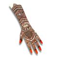 High Quality Reusable Mehndi Practice Hand For Henna Practice - 3 Bridal hand  With  3 Scrubs. 