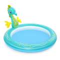 Bestway Inflatable Seahorse Sprinkle Swimming Pools for Kids. 