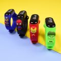Disney Spiderman Hulk Iron Man Kids Digital WatchChildren's Watch Sports Touch Electronic LED Waterproof Kids Watch Gifts. 