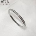 OYJR Diamond Bangle Stainless Steel Non Fade Gelang Tangan Perempuan Jewelry Accessories Bracelet. 