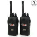 New Generation 190 Meter Rechargeable Walkie-Talkie Noise Reduction Radio Play Pair Toy Set For Kids - Each Size Approx. 11 Inches - Black. 