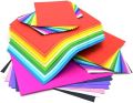 Pack of 100 Sheets Computer Color Paper A4 Size - Multicolor. 