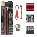 PCIE Riser VER018 PLUS Riser PCI Express X16 Extender USB3.0 GPU Riser for Video Card w/ LED Product weight: 100g. 