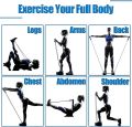 11-Piece Power Exercise Resistance Band Set - 5-in-1 Fitness Equipment for Men & Women (Imported)". 