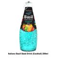 Italiano Basil Seed Drink Cocktail. 