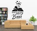 Books Wall Art Books Decor Bookshelves Vintage Decorative Books Lover Stickers Quote Wall Decal Craft Books Bookshelf Store Education. 