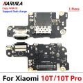 New For Xiaomi Mi 10T Mi10T Pro USB Micro Charger Charging Port Dock Connector Microphone Board Flex Cable. 