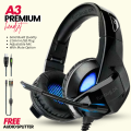 100% Original SOMIC Gaming Headset RGB with Noise Reducing Microphone ~ Over the Ear Gaming Headphones with Stereo Sound for Pubg Mobile PC Laptop Computer PlayStation4 Xbox PS4 PS5 Nintendo Switch, iOS & Android ~ 3.5mm Wired Headphone Bass ~ By FunBug. 
