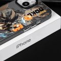 Original Dragon Ball Goku Cartoon Phone Case for Iphone 14 13 11 12 15 Pro Max XR XS 7 8 Plus Boy Silicone Anti-fall Cover Color. 