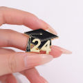 Things to friends Lang pin metal flip MPH M 2024 graduation season brooch mortar board BSCHA degree enamel badge graduation ceremony. 