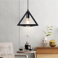 Triangle / Square Cube Shaped Hanging Light , Ceiling Light , Ceiling Lamp, Pendant Lamp, Pendant Light For Home, Office, TV Lounge, Bed Room, Led Light, Led Bulb, Filament Bulb (BULB NOT INCLUDED). 