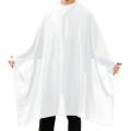 Hair Salon Cape Waterproof Hair Cutting Apron Barber Bibs - with color white. 