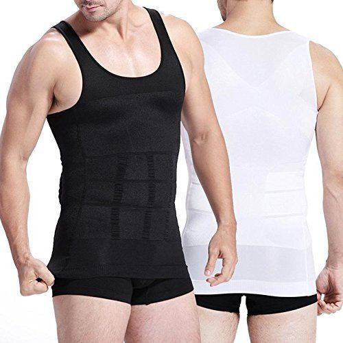 Slim N Fit Body Shapper For Mens Vest Body Banyan Sando Tummy Belly Waist Girdle Shirt