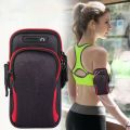 Sports Running Armband Bag Gym Phone Case Arm Bag With Headphone hole For All phones under 6.5 inches iPhone Android. 
