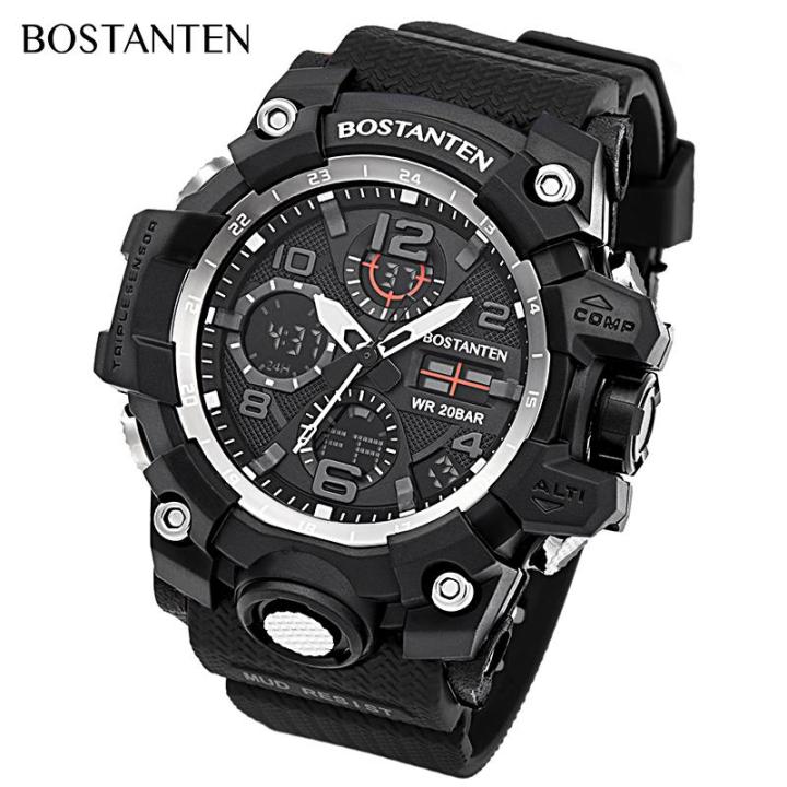BOSTANTEN%20Black%20quartz%20movement%20watch%20for%20men%20-%20Image%203