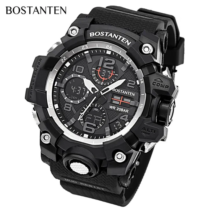 BOSTANTEN%20Black%20quartz%20movement%20watch%20for%20men%20-%20Image%203