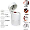 3 in 1 Function Tablet/Pill Cutter Crusher and Pill Storage (Color May vary) Tablet Cutter 3 in 1 | Cutter | Crusher | Double Tablet Storage | Water Storage Perfect For Carrying Cutting and Organizing Medicines. 