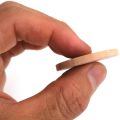 200Pcs Wood Slices Unfinished Round Wood for Arts & Crafts Projects, Board Game Pieces, Ornaments. 