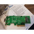 Addonics ADM2PX4 M2 PCIe SSD   PCIe 3.0 4 Lane Adapter. 
