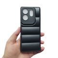 Infinix Zero 30 4G Back Cover Soft Puffer Down Jacket Matt Camera Protection Phone Case. 