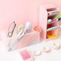 Pencil Storage Holder with Holding Groove Eraser Ruler Pen Holder. 