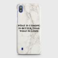 Samsung Galaxy A10 Cover - SkinLee HQ Hard Case - What Is Coming - SKINLEE-549-1-434-291. 