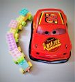 Car Shape Bag For Kids With Building Blocks. 